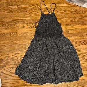 Summer open back dress